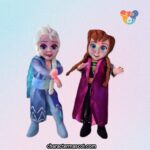 Frozen Anna and Elsa Character Mascot Costume Buy or rent costumes