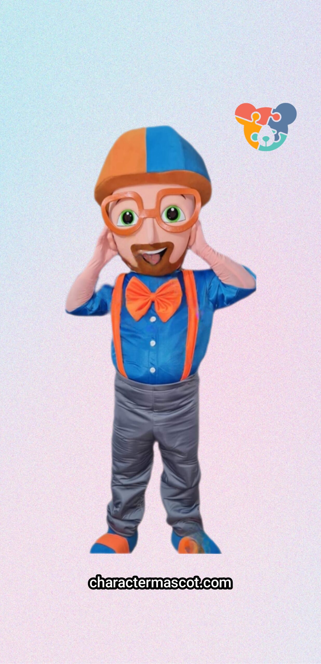 Blippi Character Mascot Costume Buy or rent costume